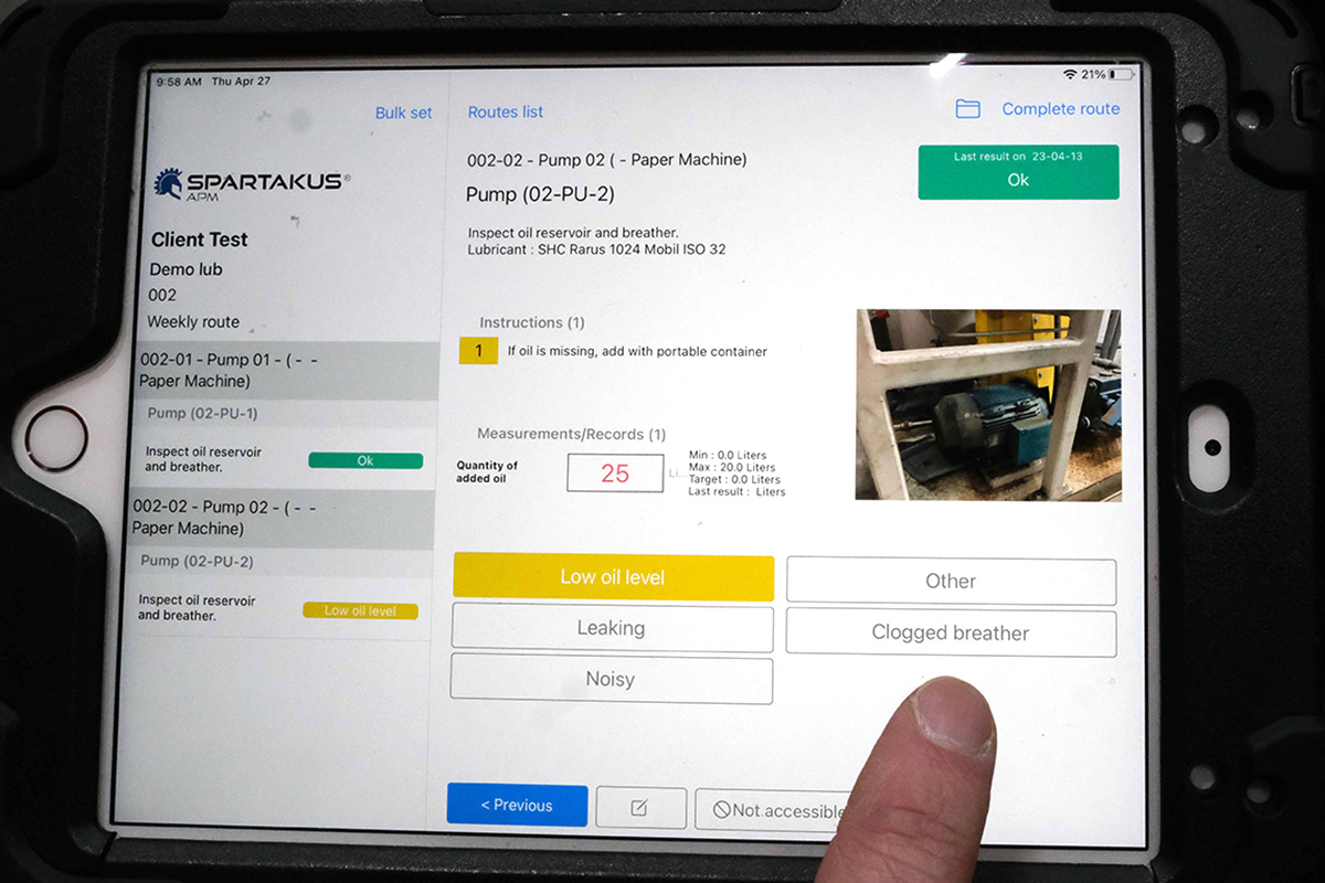 screenshot of Spartakus APM